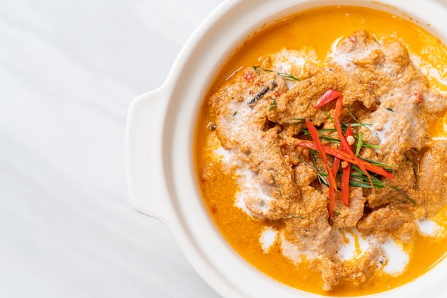 Thai Meal Kit panang curry met varkensvlees - Thais eten