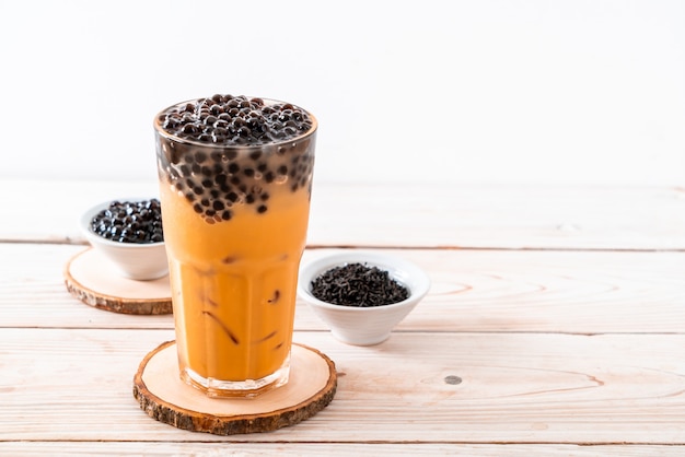 Thai Milk Tea with Bubbles