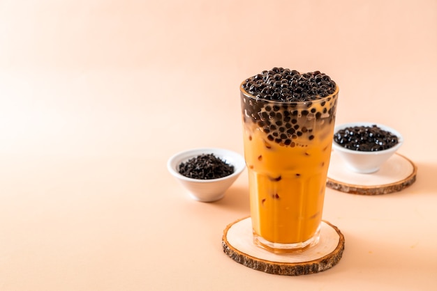 Thai Milk Tea with Bubbles