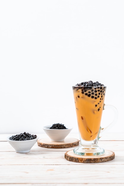 Thai Milk Tea with Bubbles