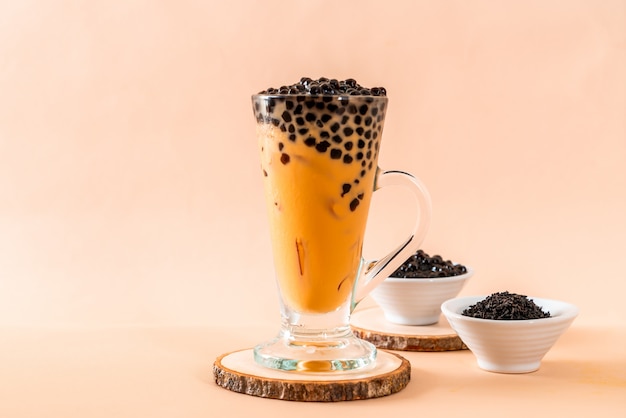 Thai Milk Tea with Bubbles