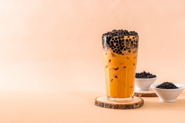 Thai Milk Tea with Bubbles