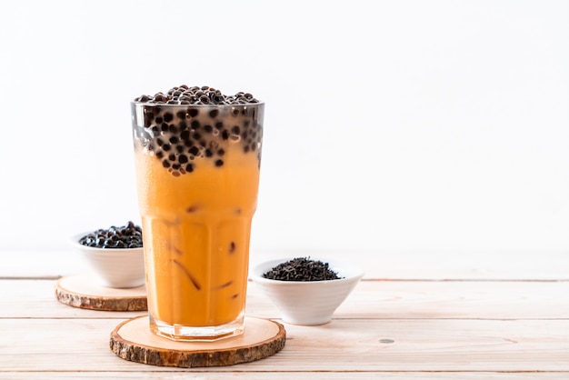 Thai Milk Tea with Bubbles