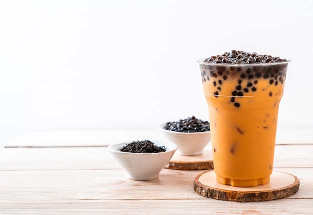 Thai Milk Tea with Bubbles