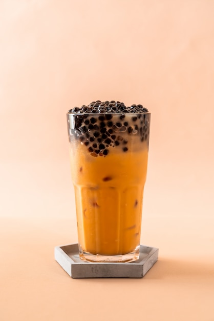 Thai Milk Tea with Bubbles