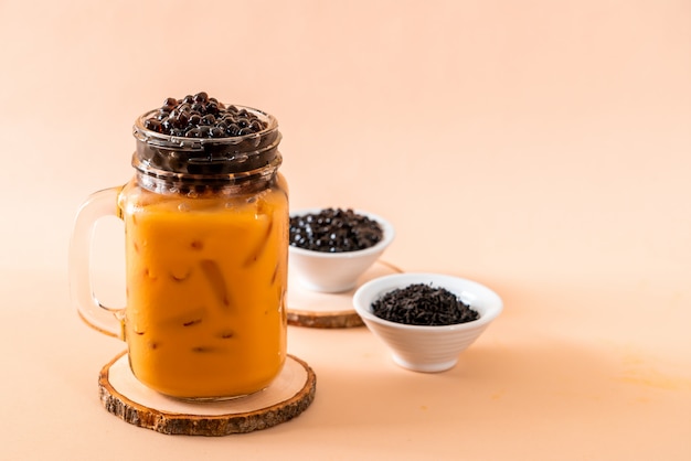 Thai Milk Tea with Bubbles