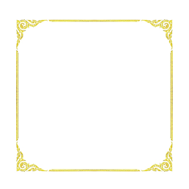 Photo thai pattern frame