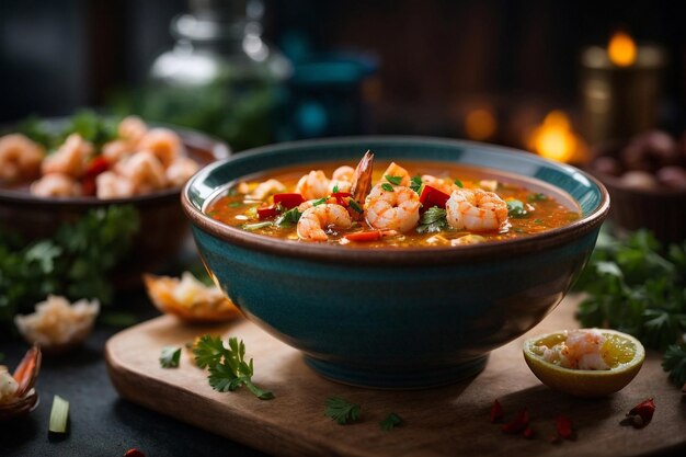 Thai Shrimp Soup Tom Yam Kung