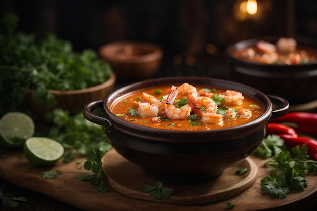 Thai Shrimp Soup Tom Yam Kung