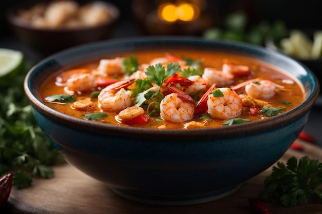 Thai Shrimp Soup Tom Yam Kung