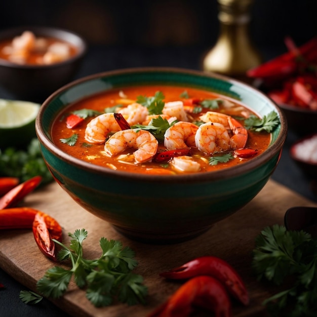 Thai Shrimp Soup Tom Yam Kung