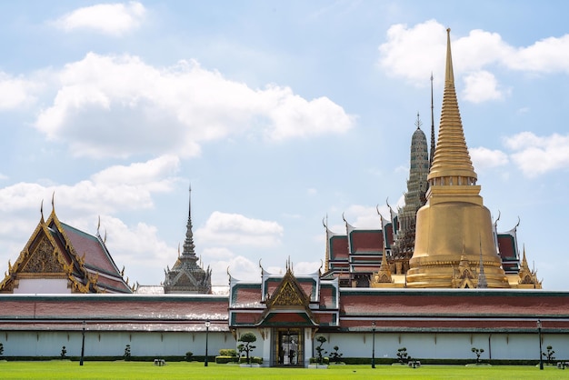 Thai temple in Bangkok Thailand