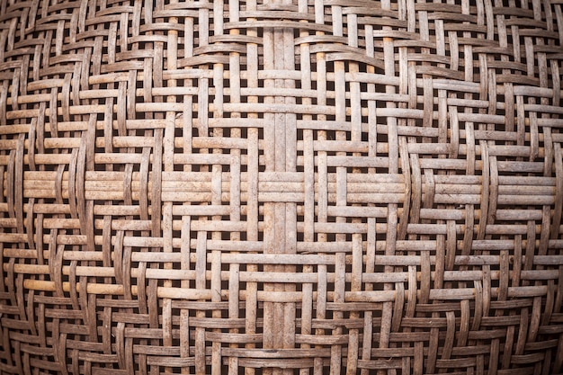 Photo thai threshing basket background texture.