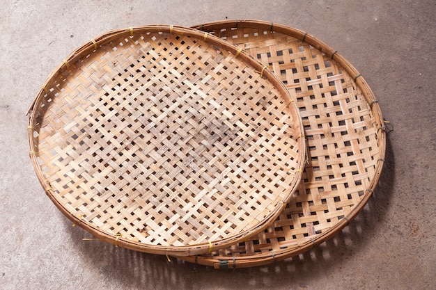 Thai threshing basket.