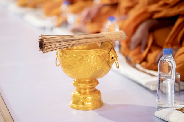 Photo thai traditional  wedding decorations