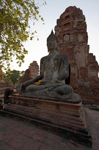 태국, AYUTTHAYA, 오래된 불상