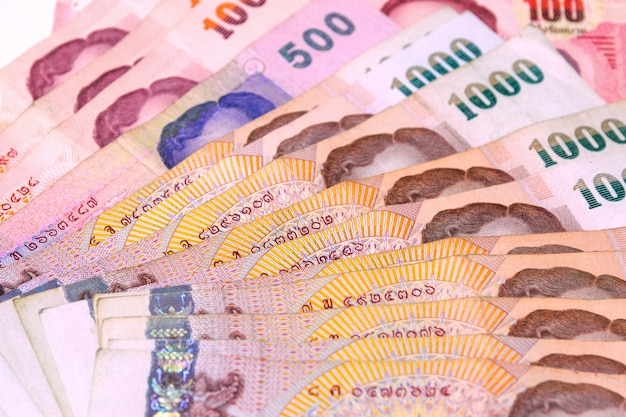 Thailand bad de monetaire basiseenheid van thailand.