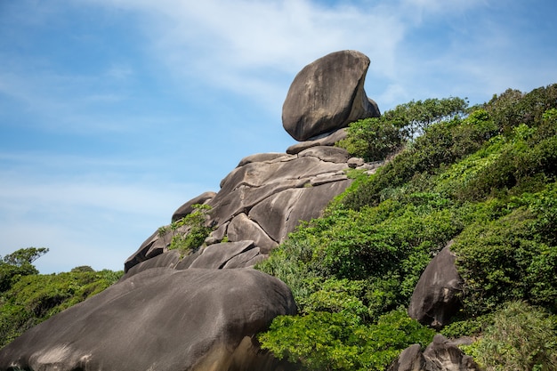 タイの美しい海岸線