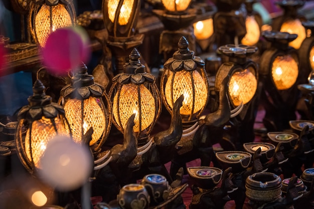 Thailand handgemaakte lampen