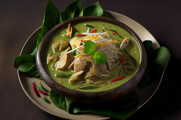 Thais Kaeng Khiao Bleek voedsel