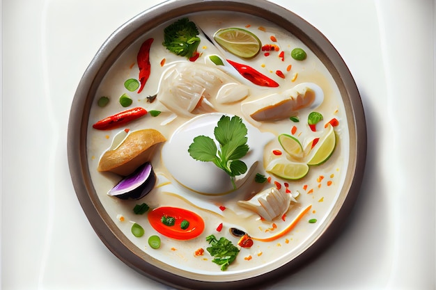 Thais Tom Kha Gai-eten