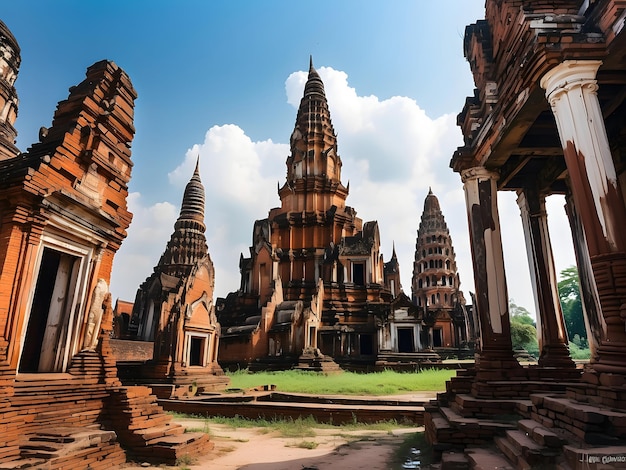 Thaise cultuur tempel traditionele Thaise architectuur Thailand historische bezienswaardigheden oude Thaise tempels