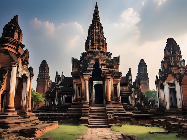 Thaise cultuur tempel traditionele Thaise architectuur Thailand historische bezienswaardigheden oude Thaise tempels