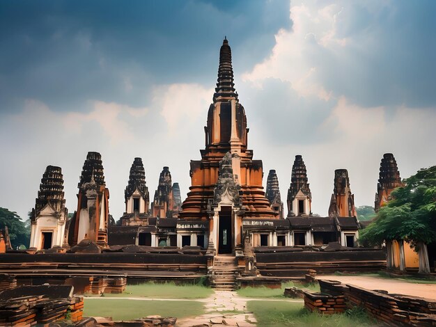 Thaise cultuur tempel traditionele Thaise architectuur Thailand historische bezienswaardigheden oude Thaise tempels