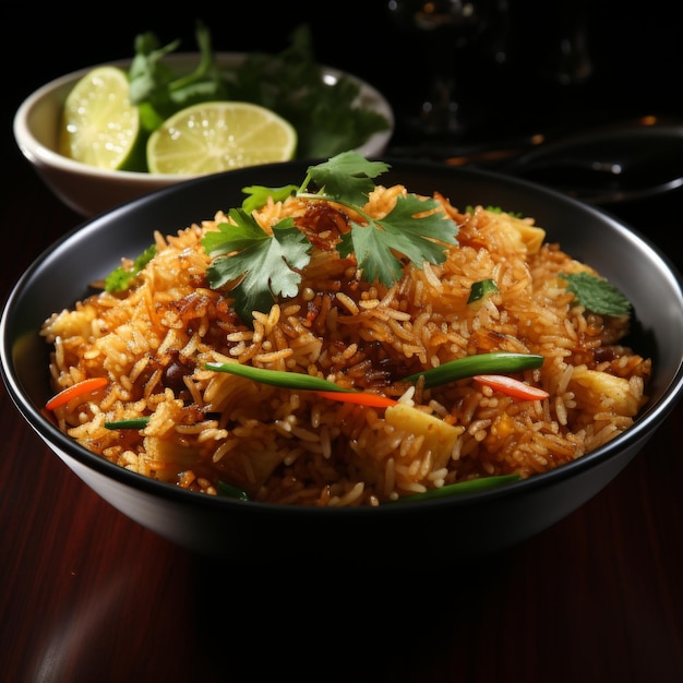 Thaise gebakken basilicum rijst Stoofde jasmijn rijst met Thaise basilicum ei groenten en uw keuze