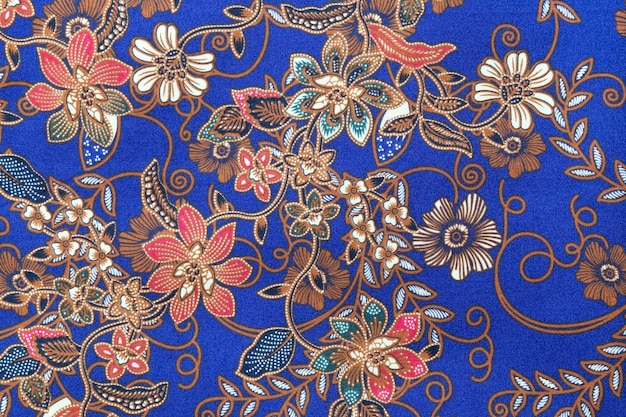 Thaise zijde traditionele motief textiel en textuur achtergrond