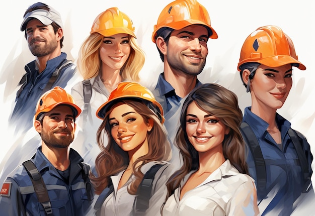 thank you to all essential workers clipartimages illustration