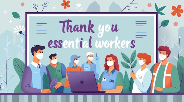 Thank you essential workers
