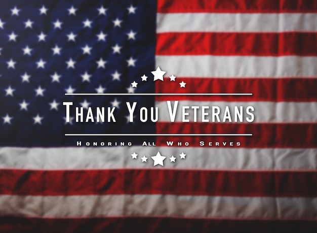 thank you, veterans message