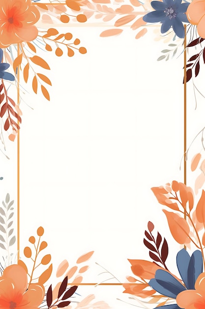 Thanksgiving bladeren frame flora herfst