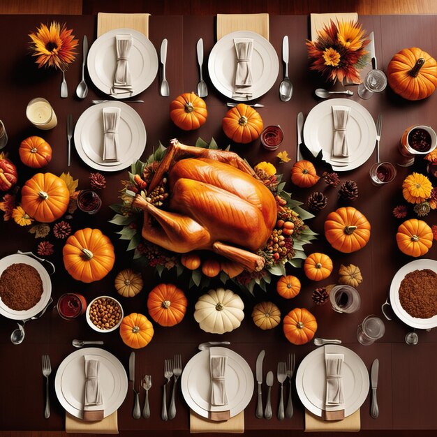 Thanksgiving celebration food