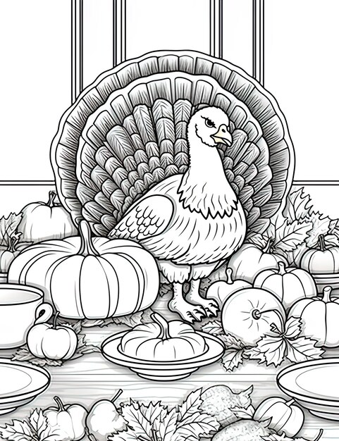 thanksgiving coloring book thanksgiving background Happy Thanksgiving thanksgiving