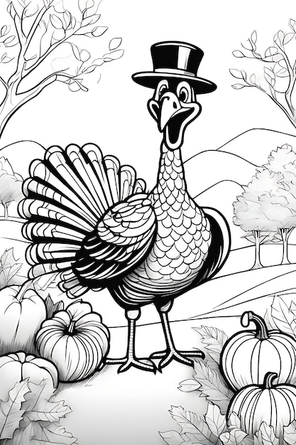 thanksgiving coloring pages preschool