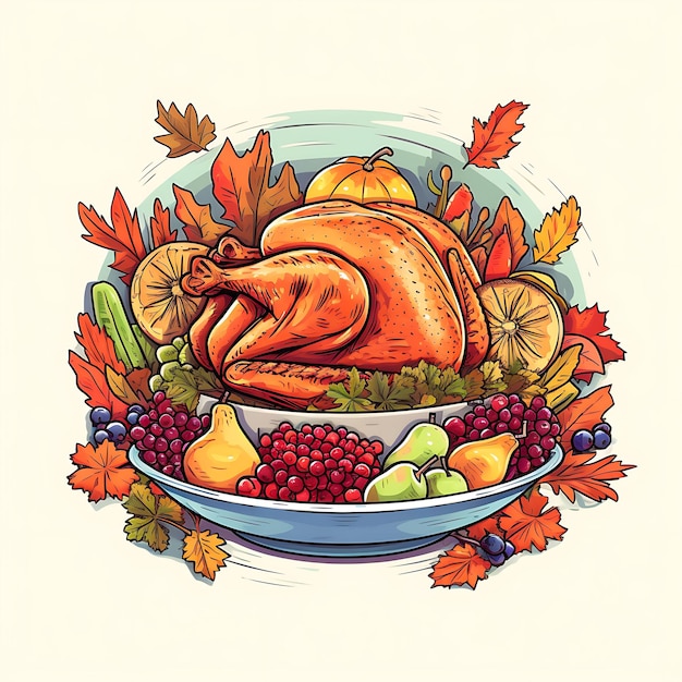 Photo thanksgiving icons happy thanksgiving thanksgiving icons bundlecartoon icons for thanksgiving day