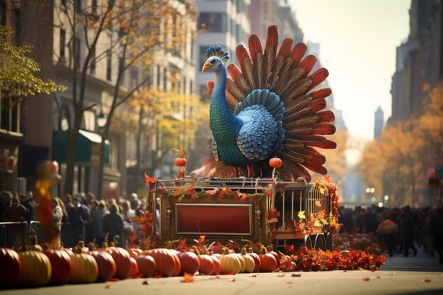 Photo thanksgiving parades are a popular tradition in some cities