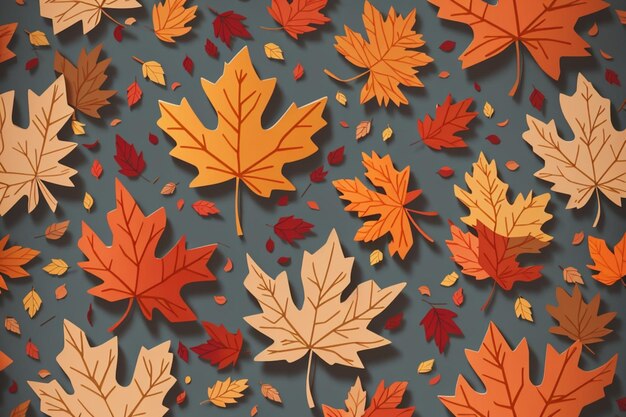 thanksgiving pattern for background