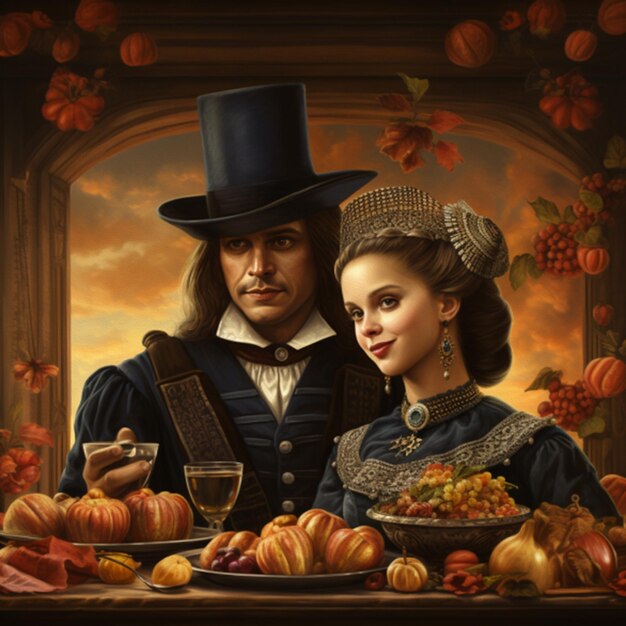 Photo thanksgiving poster