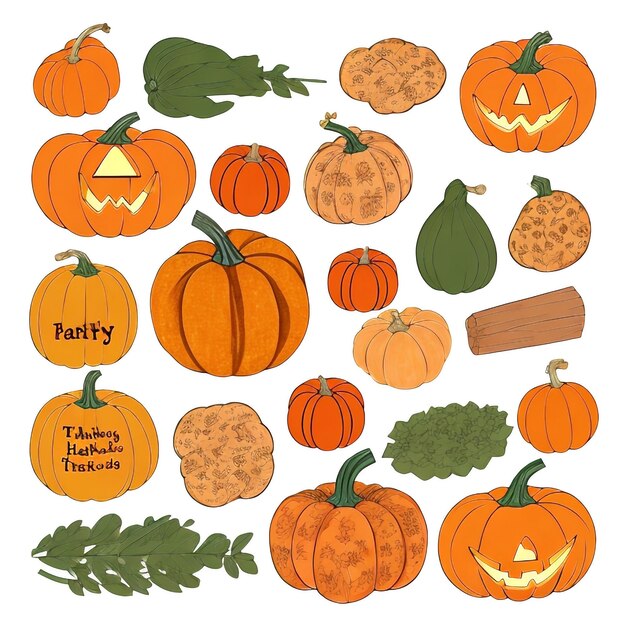 Thanksgiving pumpkin background images collections cute wallpapers ai generated