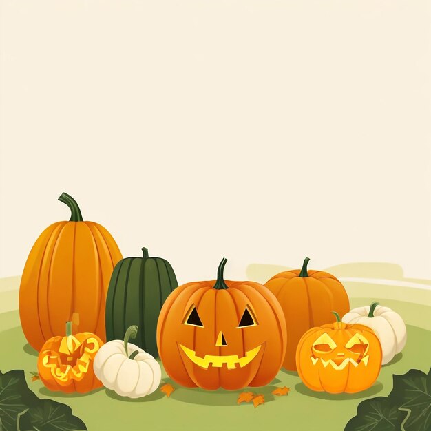 Thanksgiving pumpkin background images collections cute wallpapers ai generated