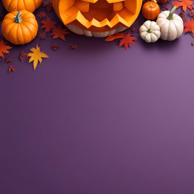 Thanksgiving pumpkin background images collections cute wallpapers ai generated