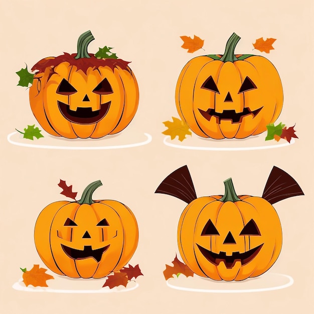 Thanksgiving pumpkin background images collections cute wallpapers ai generated