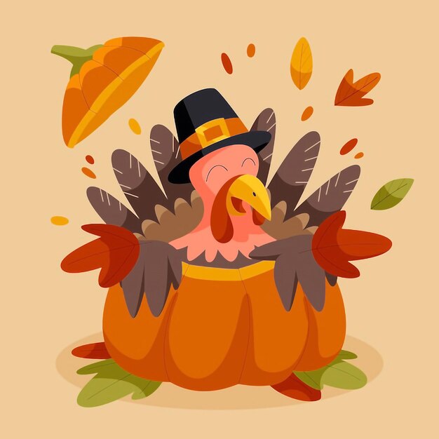 Thanksgiving pumpkin background images collections cute wallpapers ai generated