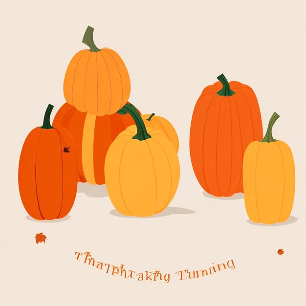 Thanksgiving pumpkin background images collections cute wallpapers ai generated