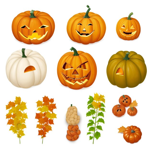 Photo thanksgiving pumpkin background images collections cute wallpapers ai generated