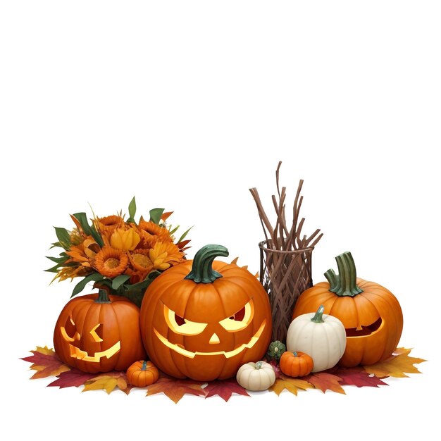 Photo thanksgiving pumpkin background images collections cute wallpapers ai generated