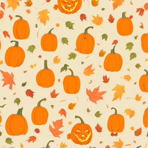 Thanksgiving pumpkin background images collections cute wallpapers ai generated